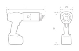 Cordless Torque Wrench From RAD: B-RAD SELECT Battery Series